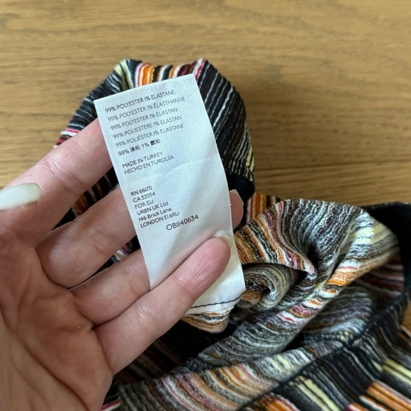 Free People Kitty Flare Striped Wide Leg Pants - Size XS - Like New - Picture 12 of 12